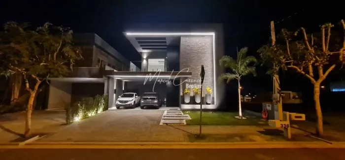 Condomínio Terras Alphaville Mirassol - Belíssimo sobrado à venda, com 4 suítes, sendo 1 t
