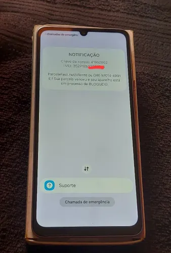 Samsung A07 4/128 leia descrição 