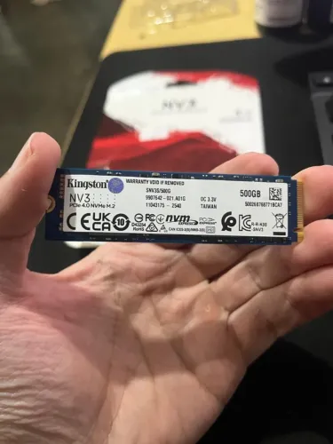 SSD Nvme 500gb Kingston - 4 meses de uso