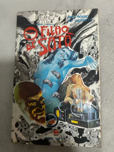 Quadrinhos de terror O filho de Satã - editora TAIKA ANO76