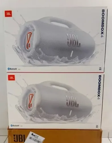 JBL Boombox 4 Branca (NOVA)