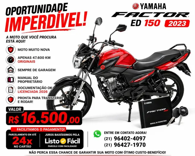 YAMAHA FACTOR ED 150/ 2023 FLEX