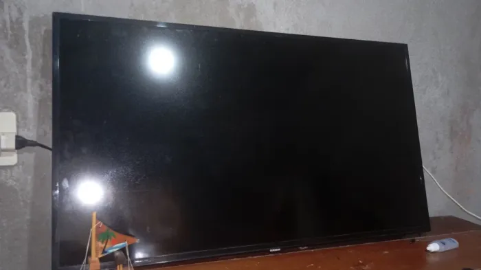 Tv queimada