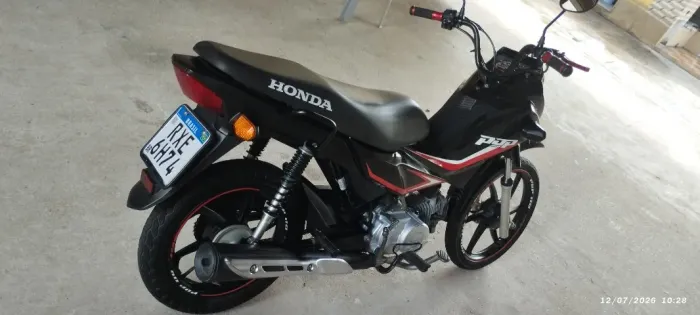 Honda pop 110 personalizada com liga leve
