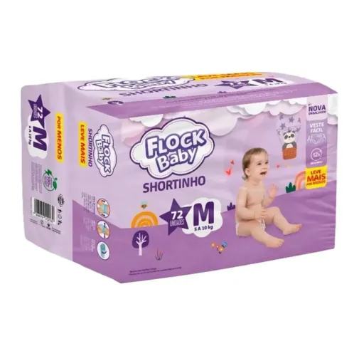 Fralda flock baby 37 un M