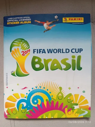 Álbum Da Copa do Mundo Brasil 2014 Completo.