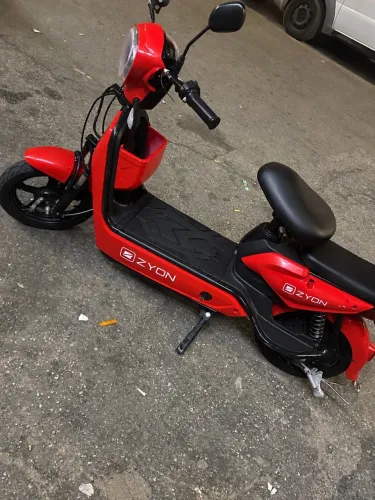 Scooter Elétrica ZYON 500W - Vermelha