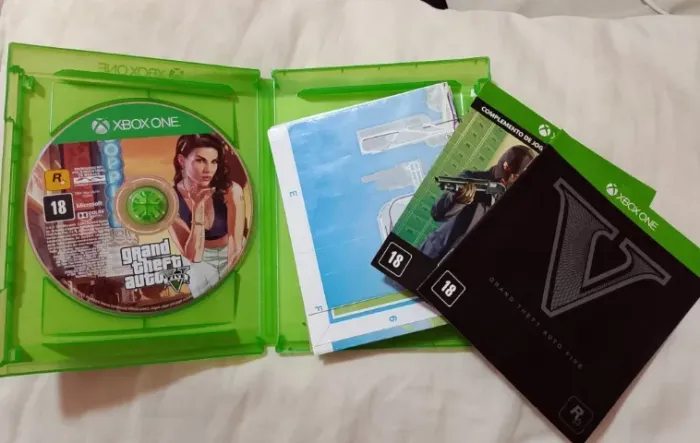 GTA 5 Xbox one mídia física
