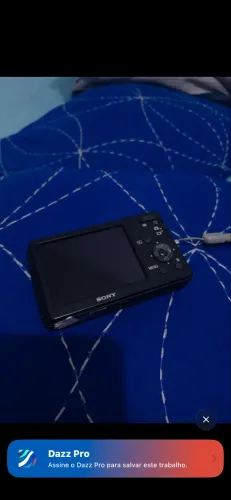 Câmera sony cybershot