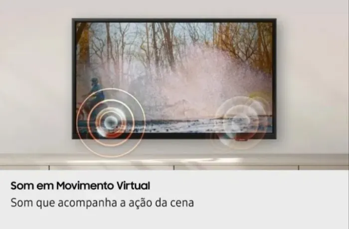 Tv smart Samsung 32' . Nova , suporte de parede de brinde.