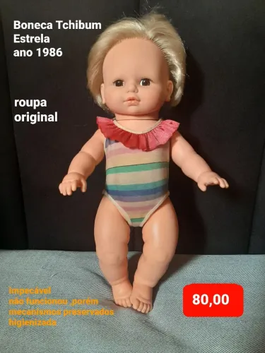 Boneca Tchibum da Estrela Anos 80