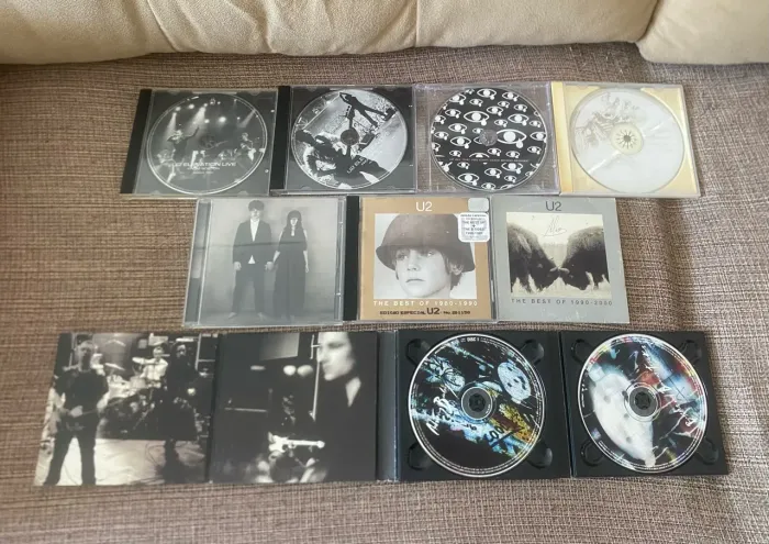 Coleção U2 - 9 CDs em bom estado