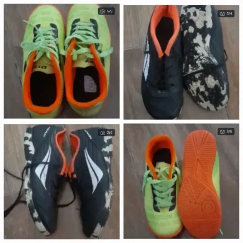 2 por 50 chuteiras N33 futsal originais infantil