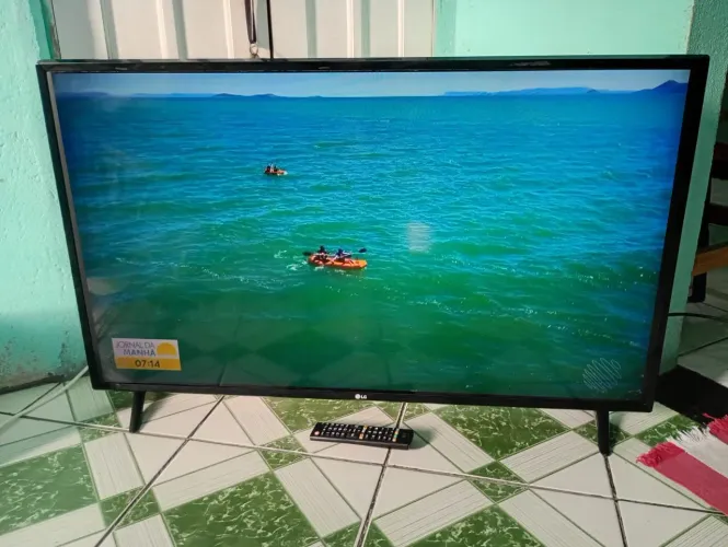 TV. LG. Smart. 43. Funcionando. Leia.