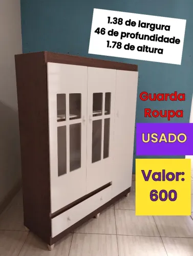 Guarda roupa USADO - ENTREGO
