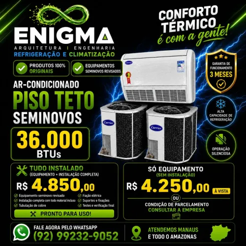 Ar condicionado 36.000 btus