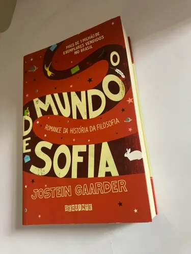 Livro O Mundo de Sofia - Jostein Gaarder