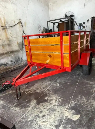 Carrocinha de um eixo