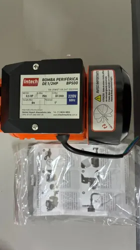 Bomba periférica Intech 1/2 hp bp500