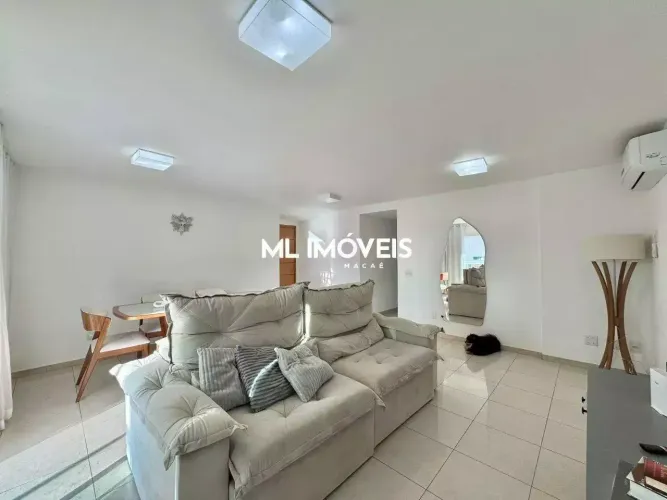Apartamento para aluguel, 3 quartos, 1 suíte, 2 vagas, Praia do Pecado - Macaé/RJ