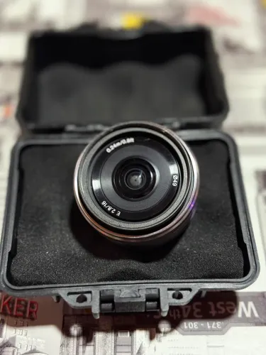 Lente 16mm 2.8 sony e-mount 