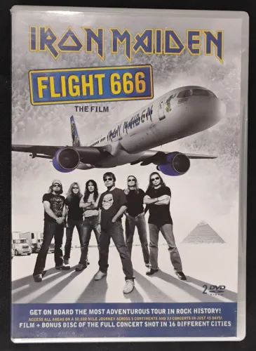 DVD Iron Maiden Flight 666 The Film