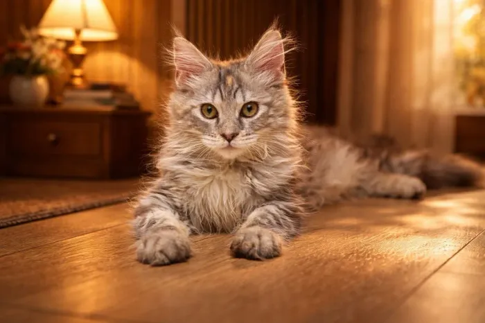 Fêmea Maine Coon