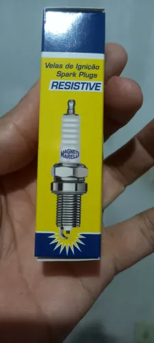 Vela de ignição magnetti marelli fan titan start bros 150160 biz125 nova