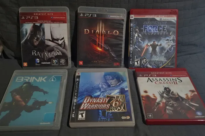 Jogos de ps3 midia fisica