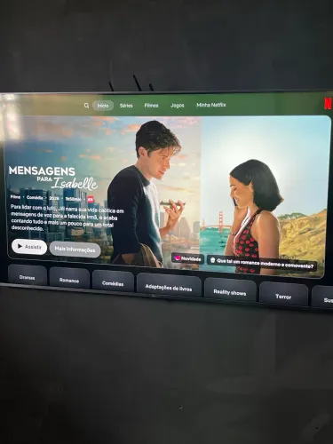 Tv LG pouco tempo de uso