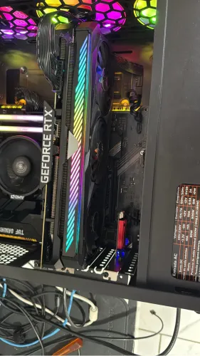 Placa de vídeo RTX 3060 TI  8gb rog strix 