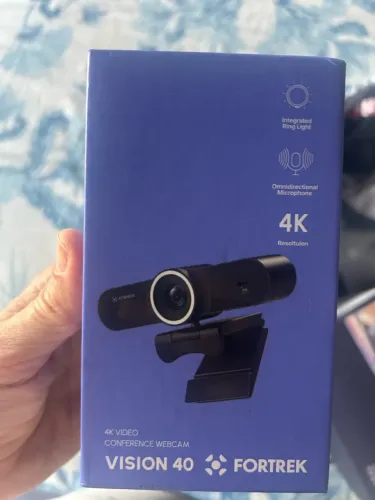 Webcam para vídeo conferência 