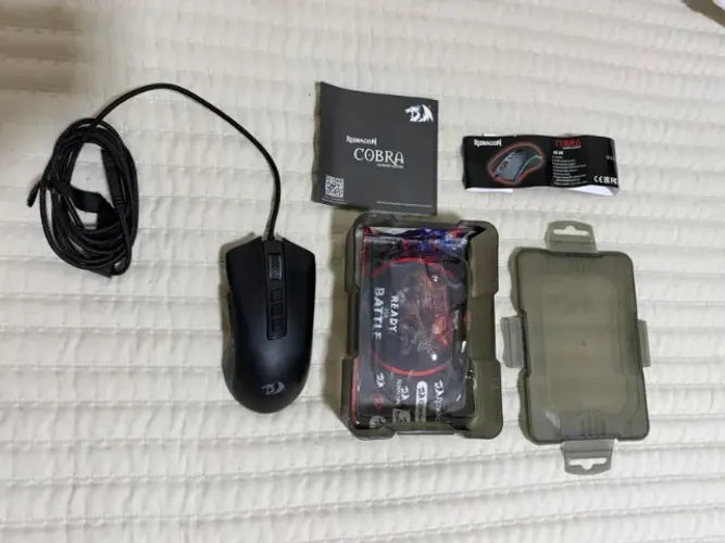 Mouse Redragon Cobra - Seminovo (ZERO)