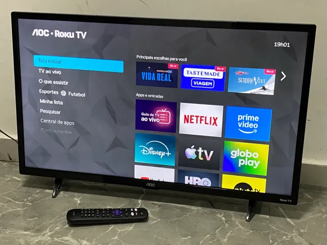 Tv smart 32 polegadas Roku