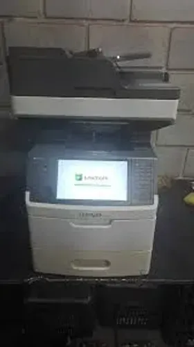 Impressora Laser Multifuncional Lexmark mx711 Lote com 04 passando pape ler anúncio l