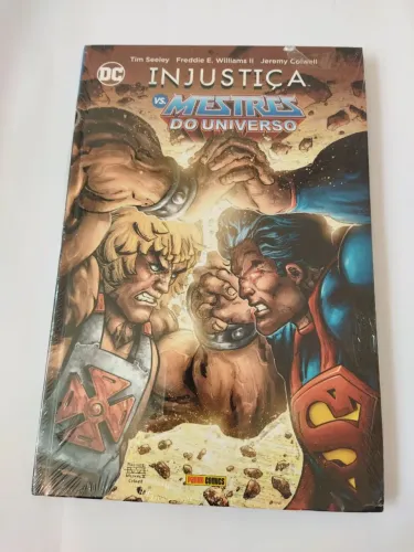 Injustiça vs Mestres do Universo - lacrado Panini