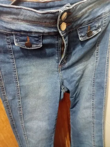 Calça flair cintura alta