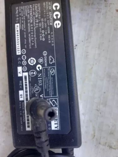 FONTE NOTEBOOK CCE 19V-3,42A