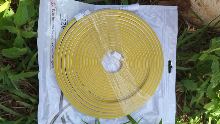 Fita Led Neon Amarela 12v 5mts 