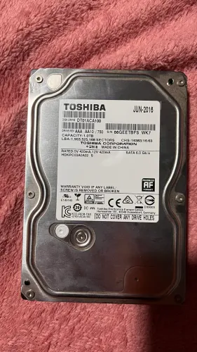 HD Sata Toshiba 1tb