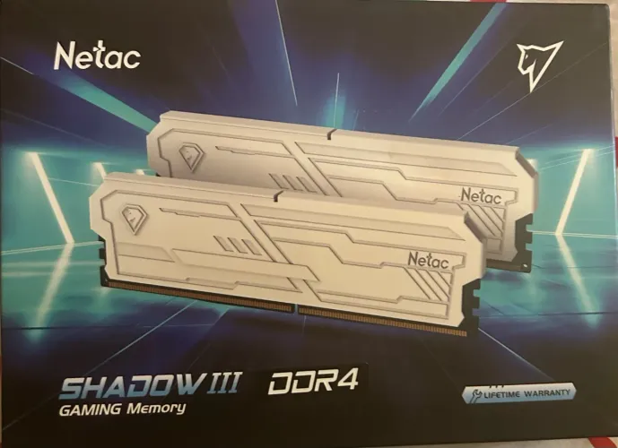Memória Gamer Netac DDR4 16gb (8gb x2)