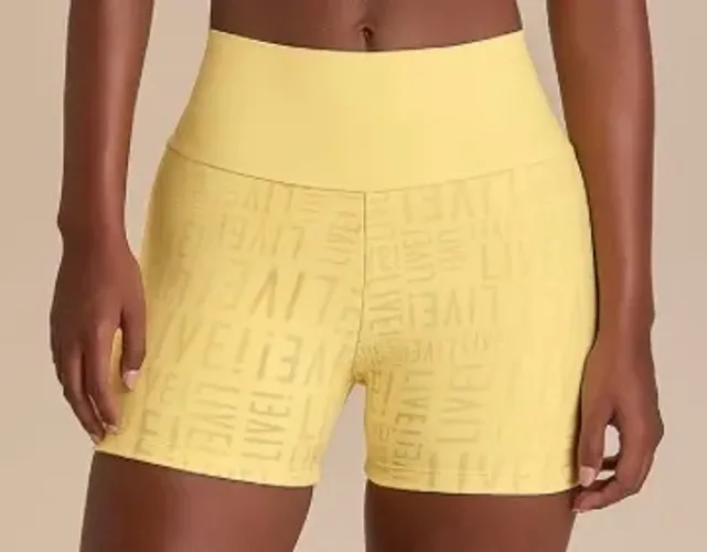 Short amarelo LIVE
