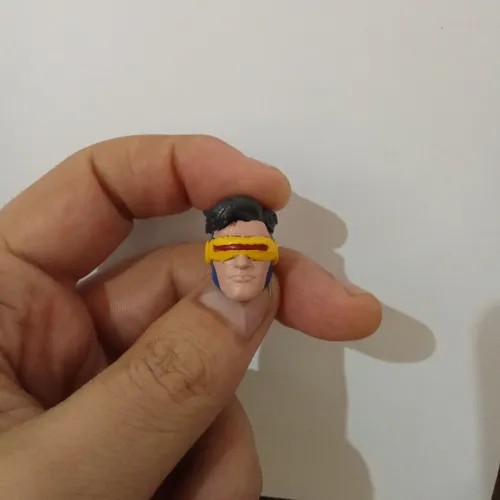 Head Cabeça,Cyclops Marvel legends, somente a cabeça.