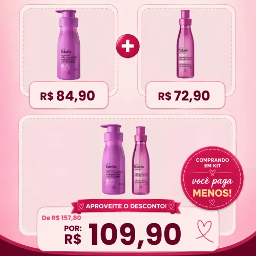 Kit Tododia Ameixa e Flor de Baunilha (hidratante + body splash)