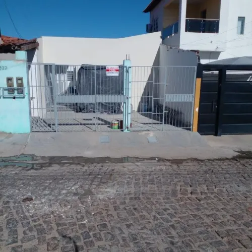 Portão de ferro conservado