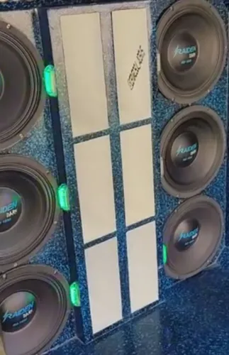Vendo 6 altofalante raiden 1650rms 