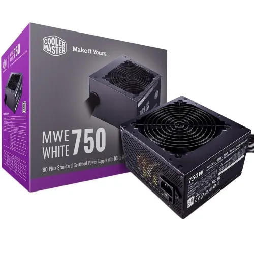 fonte cooler master white 750w