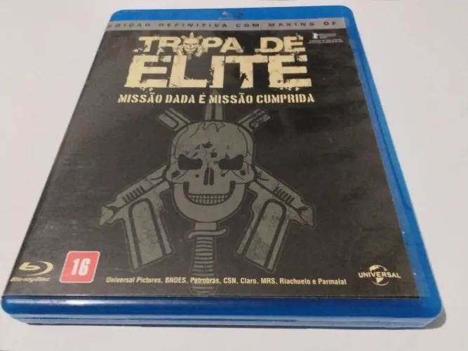Filme Tropa De Elite (Blue-ray) (usado)