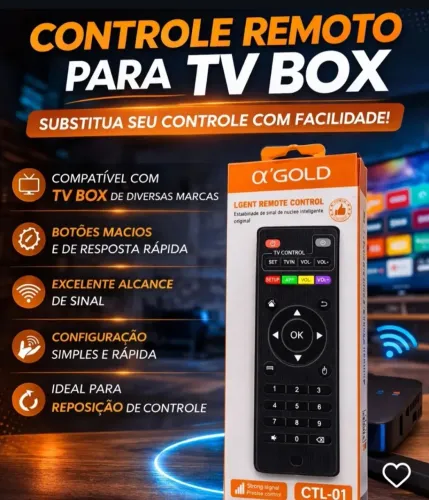 Controle TV box android MX Pro 4k
