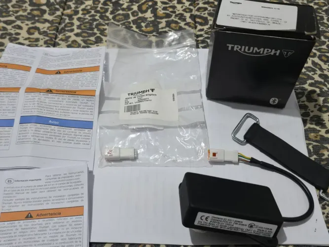 Modulo conectividade bluetooth Triumph Street Triple 765 2018 a 2026